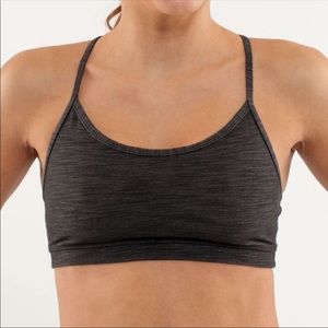 Lululemon grey sport bra Sz 6
